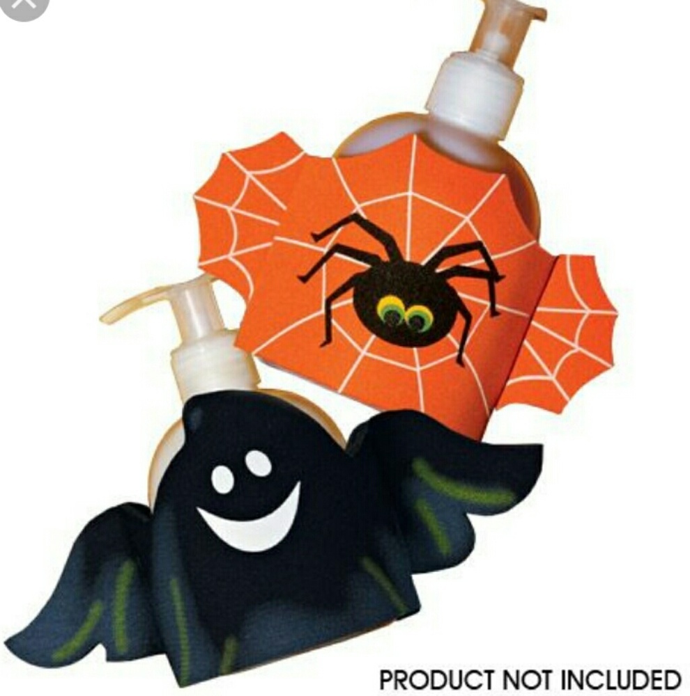 Halloween Bat Soap Pump Sleeve